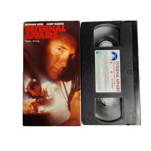 Internal Affairs VHS Movie 1990 Richard Gere Crime Thriller R